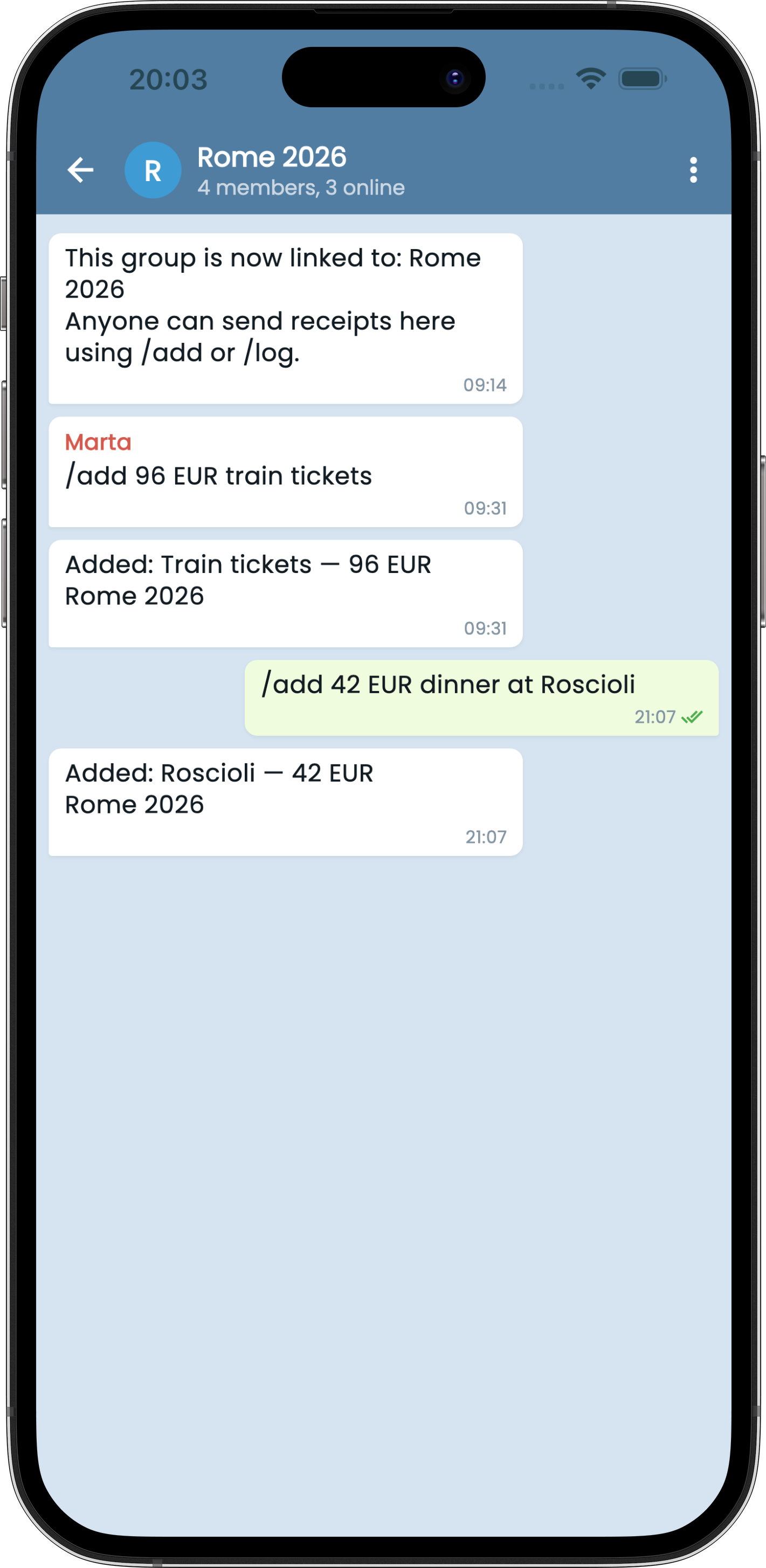 Telegram Integration