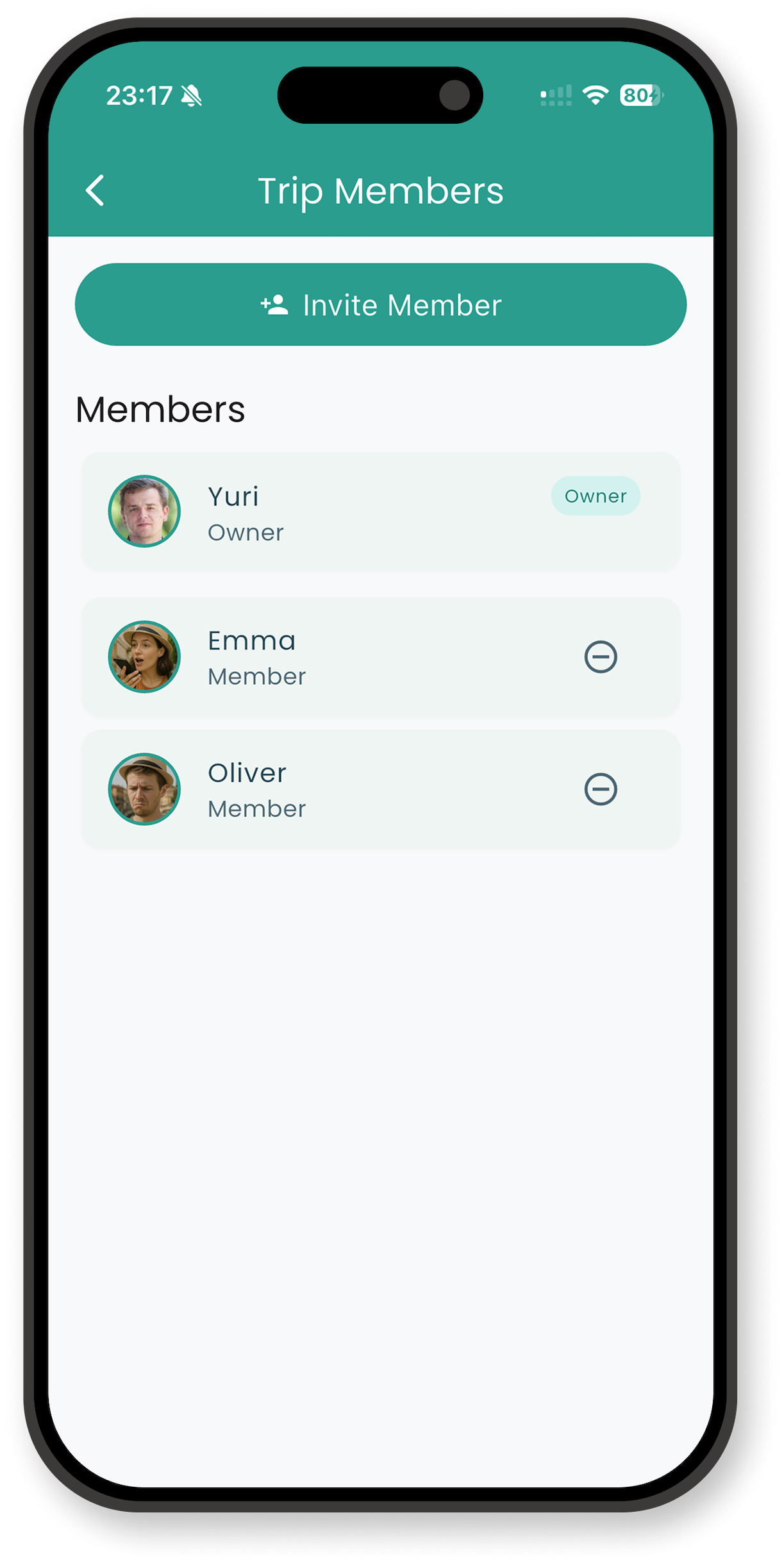 Collaborative Trip Sharing
