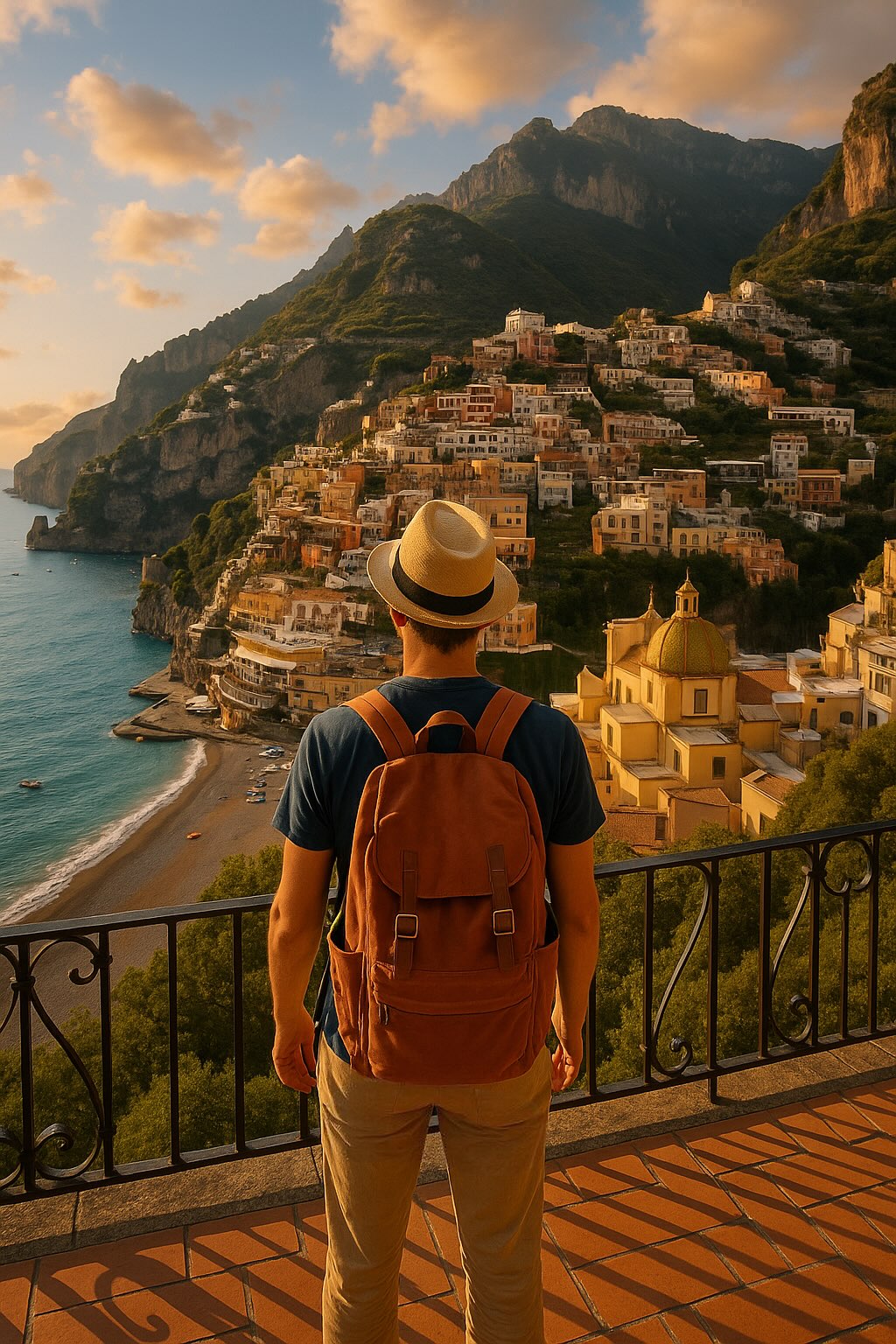 Traveler using Spentrip app